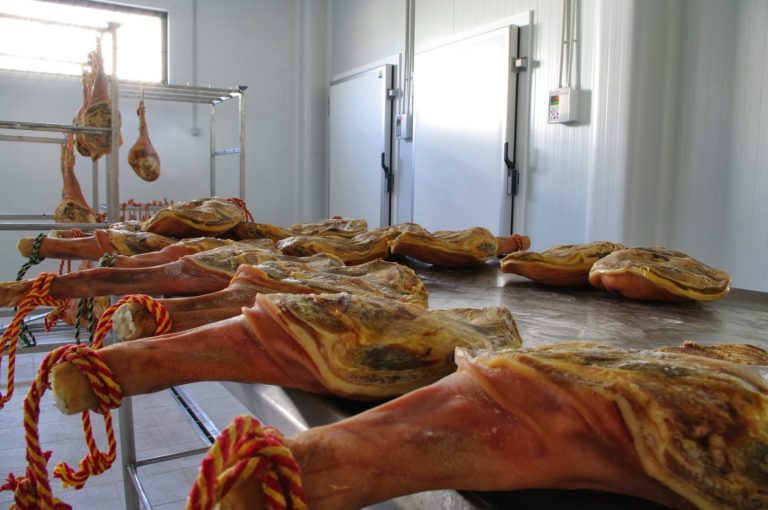 Elección de jamón serrano