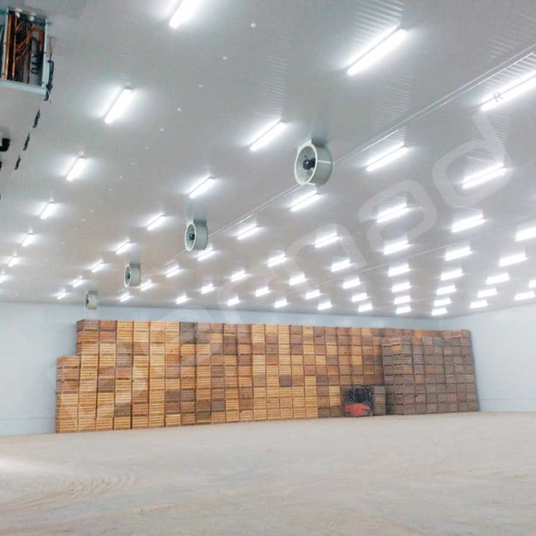 Cortinas de aire para cámaras frigoríficas