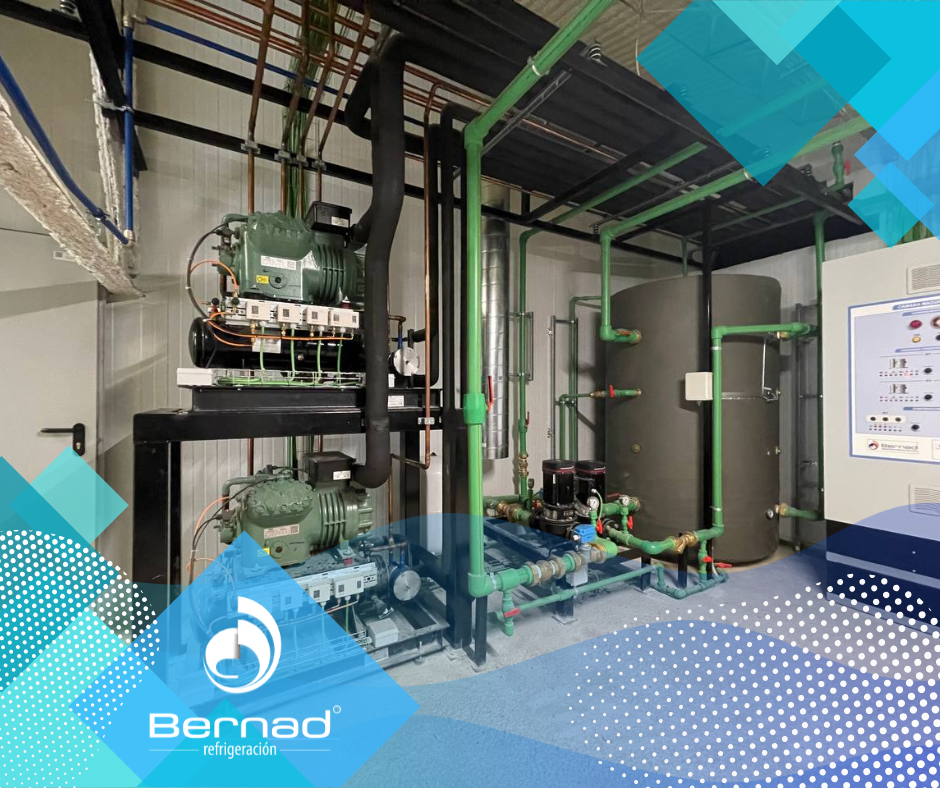 Refrigeration machine room installed by Bernad